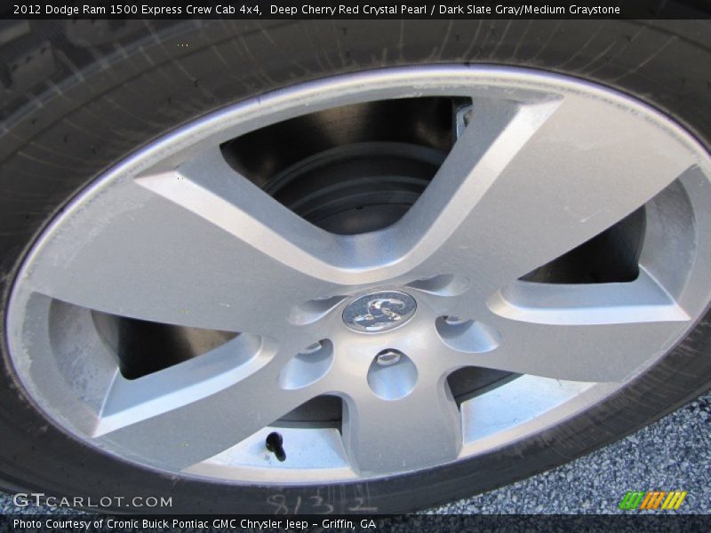Deep Cherry Red Crystal Pearl / Dark Slate Gray/Medium Graystone 2012 Dodge Ram 1500 Express Crew Cab 4x4