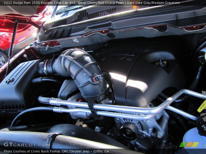 Deep Cherry Red Crystal Pearl / Dark Slate Gray/Medium Graystone 2012 Dodge Ram 1500 Express Crew Cab 4x4