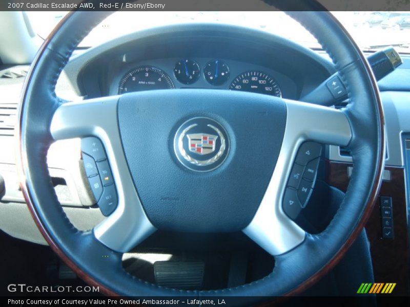 Red-E / Ebony/Ebony 2007 Cadillac Escalade AWD