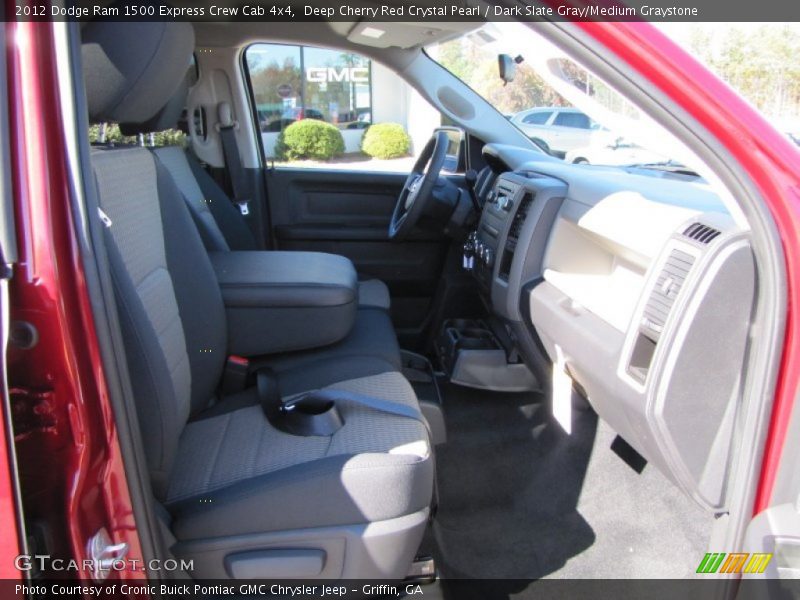 Deep Cherry Red Crystal Pearl / Dark Slate Gray/Medium Graystone 2012 Dodge Ram 1500 Express Crew Cab 4x4