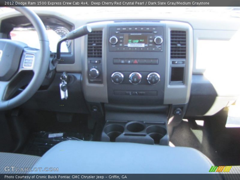Deep Cherry Red Crystal Pearl / Dark Slate Gray/Medium Graystone 2012 Dodge Ram 1500 Express Crew Cab 4x4