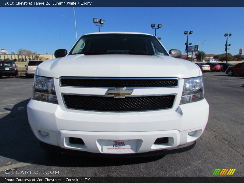 Summit White / Ebony 2010 Chevrolet Tahoe LS