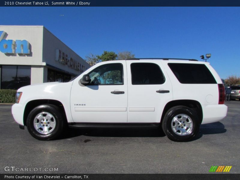 Summit White / Ebony 2010 Chevrolet Tahoe LS