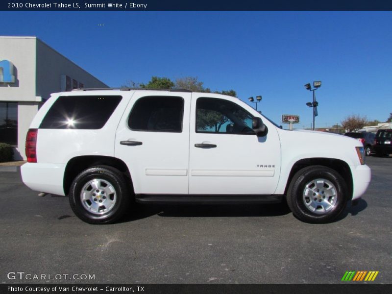 Summit White / Ebony 2010 Chevrolet Tahoe LS