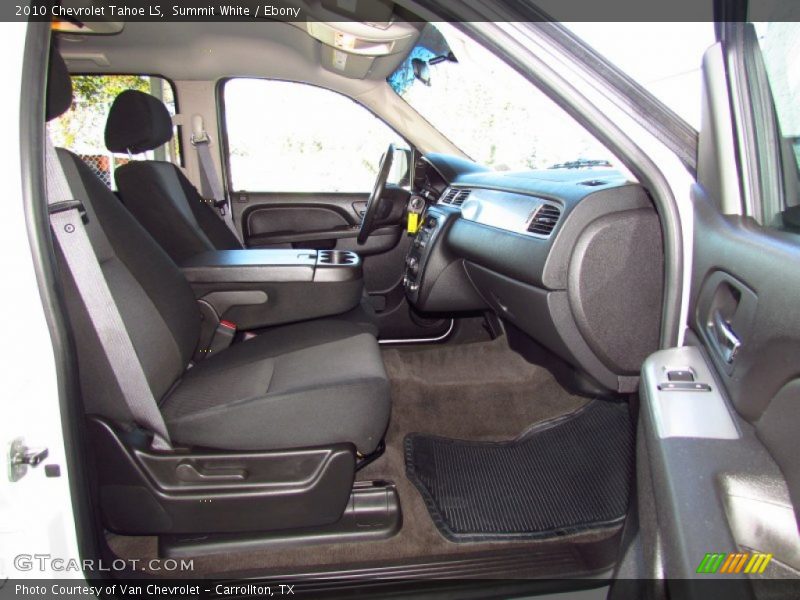  2010 Tahoe LS Ebony Interior