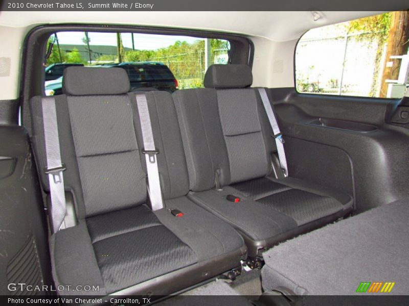  2010 Tahoe LS Ebony Interior