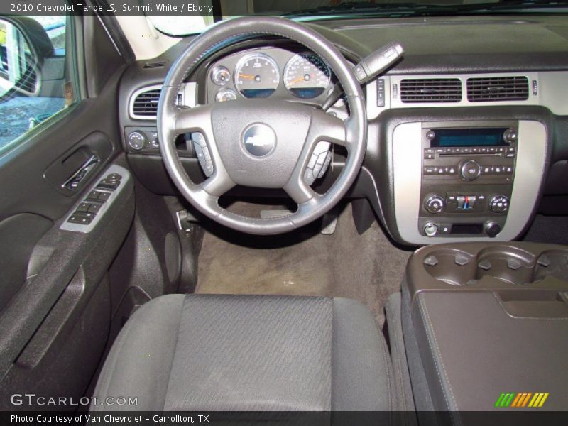 Summit White / Ebony 2010 Chevrolet Tahoe LS