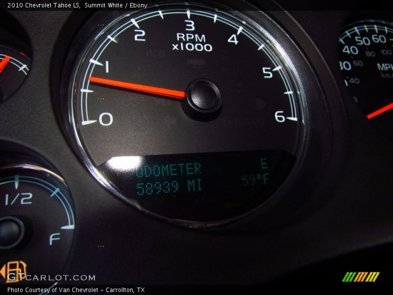 Summit White / Ebony 2010 Chevrolet Tahoe LS