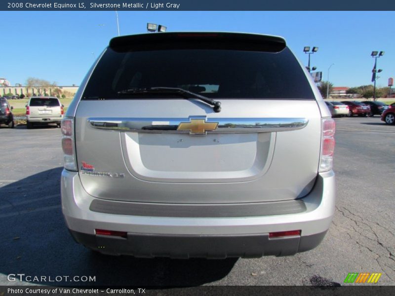 Silverstone Metallic / Light Gray 2008 Chevrolet Equinox LS
