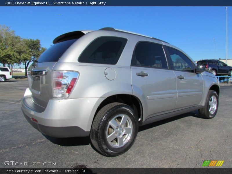 Silverstone Metallic / Light Gray 2008 Chevrolet Equinox LS