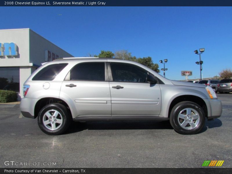 Silverstone Metallic / Light Gray 2008 Chevrolet Equinox LS