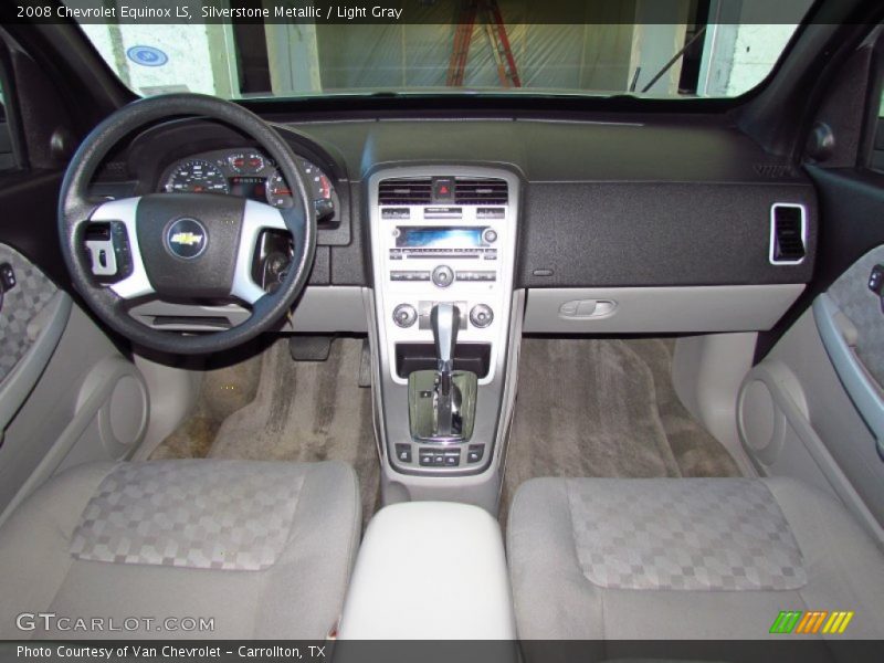 Silverstone Metallic / Light Gray 2008 Chevrolet Equinox LS