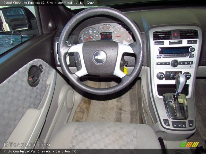 Silverstone Metallic / Light Gray 2008 Chevrolet Equinox LS