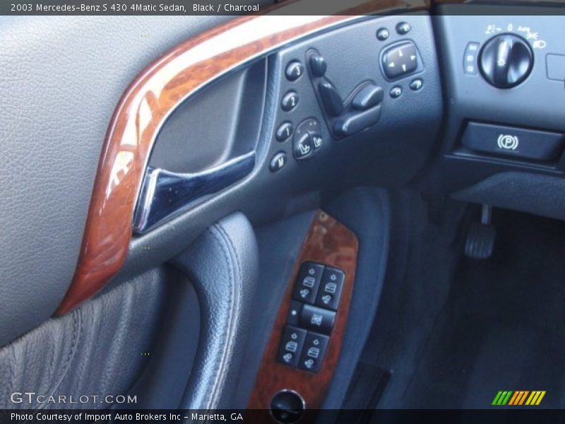 Black / Charcoal 2003 Mercedes-Benz S 430 4Matic Sedan