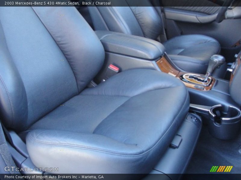 Black / Charcoal 2003 Mercedes-Benz S 430 4Matic Sedan