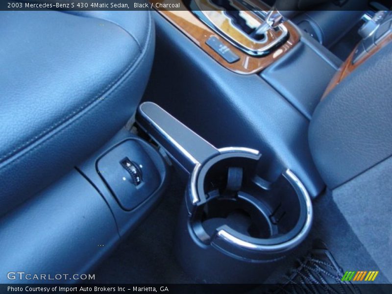Black / Charcoal 2003 Mercedes-Benz S 430 4Matic Sedan