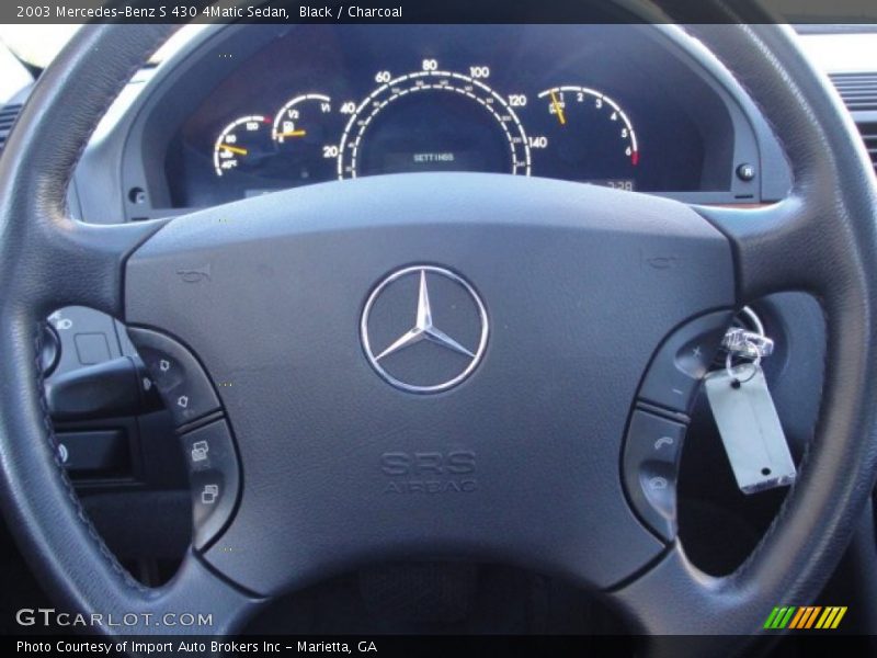  2003 S 430 4Matic Sedan Steering Wheel