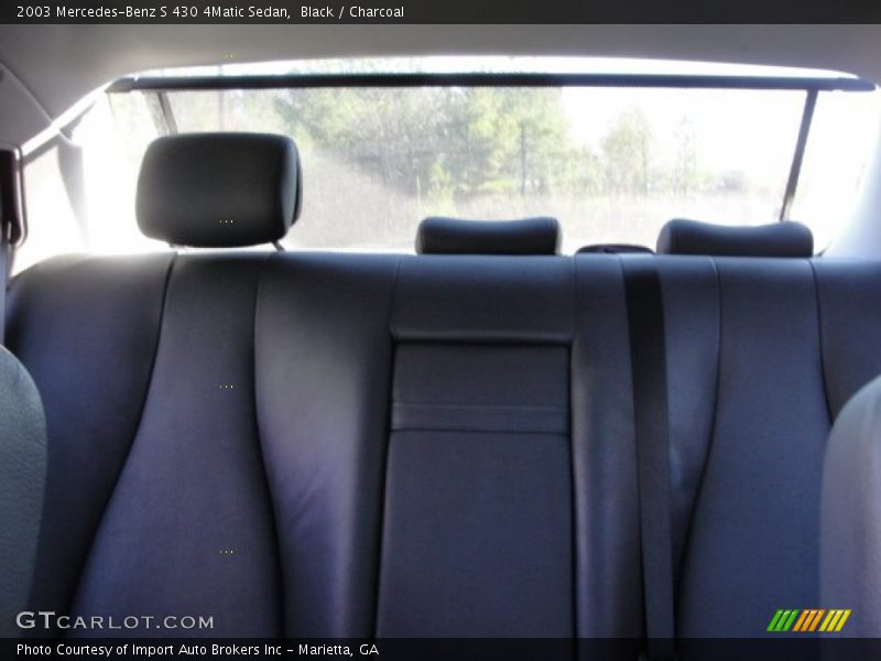 Black / Charcoal 2003 Mercedes-Benz S 430 4Matic Sedan