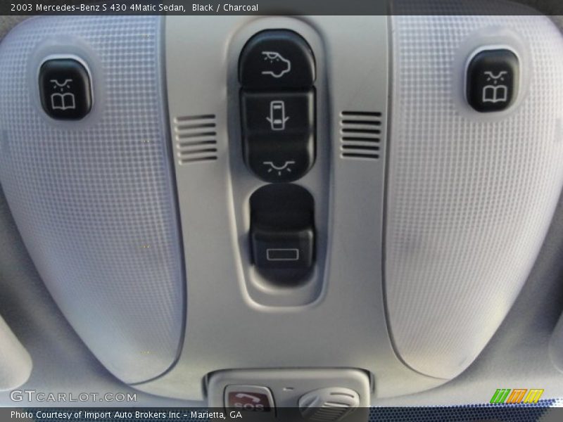 Black / Charcoal 2003 Mercedes-Benz S 430 4Matic Sedan