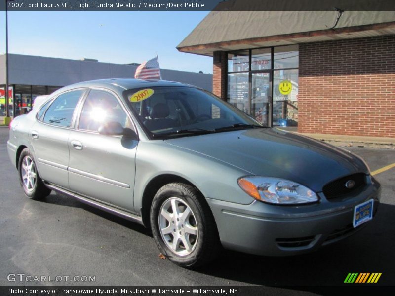 Light Tundra Metallic / Medium/Dark Pebble 2007 Ford Taurus SEL