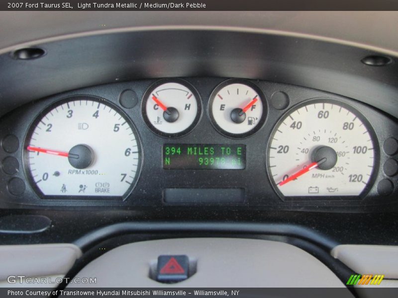 Light Tundra Metallic / Medium/Dark Pebble 2007 Ford Taurus SEL