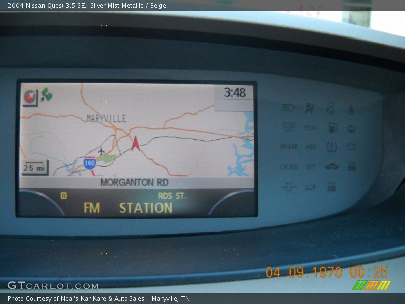 Silver Mist Metallic / Beige 2004 Nissan Quest 3.5 SE