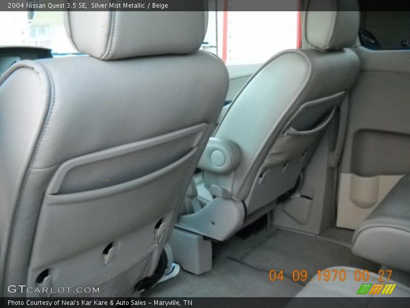Silver Mist Metallic / Beige 2004 Nissan Quest 3.5 SE