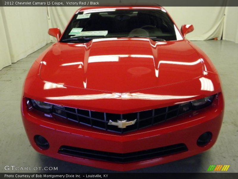 Victory Red / Black 2012 Chevrolet Camaro LS Coupe