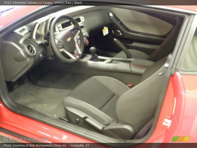 Victory Red / Black 2012 Chevrolet Camaro LS Coupe