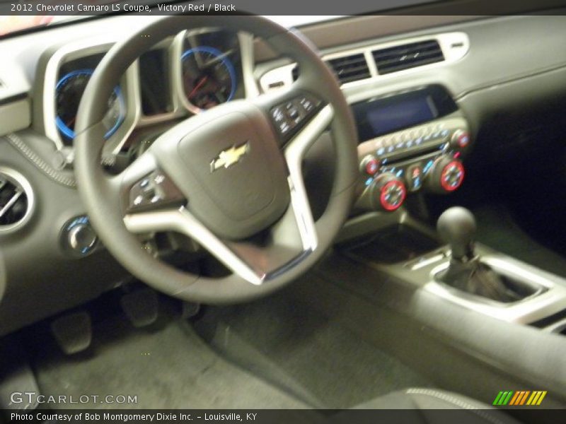 Victory Red / Black 2012 Chevrolet Camaro LS Coupe