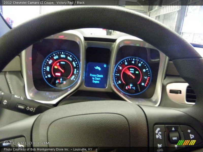 Victory Red / Black 2012 Chevrolet Camaro LS Coupe