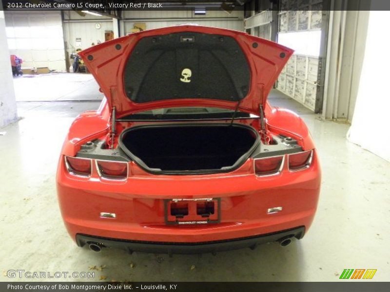 Victory Red / Black 2012 Chevrolet Camaro LS Coupe