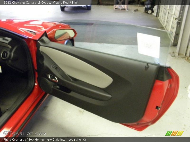 Victory Red / Black 2012 Chevrolet Camaro LS Coupe