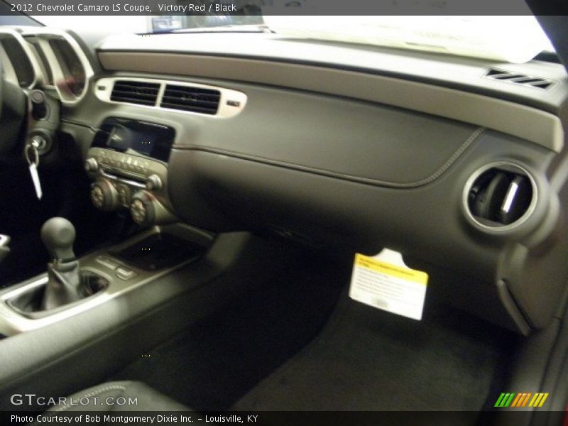 Victory Red / Black 2012 Chevrolet Camaro LS Coupe