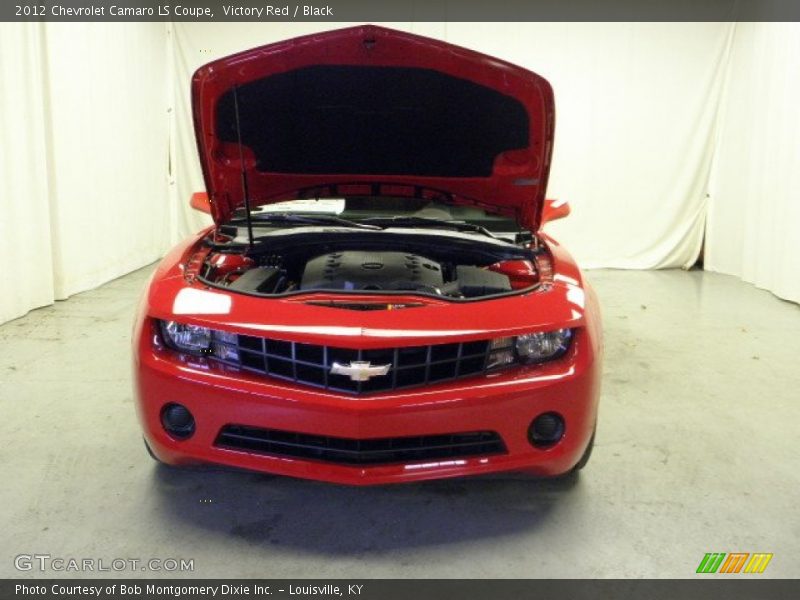 Victory Red / Black 2012 Chevrolet Camaro LS Coupe