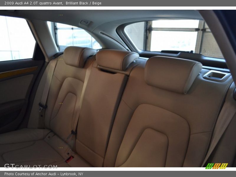Brilliant Black / Beige 2009 Audi A4 2.0T quattro Avant