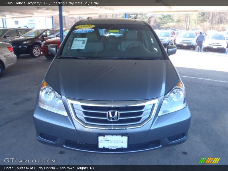 Sterling Gray Metallic / Gray 2009 Honda Odyssey EX-L