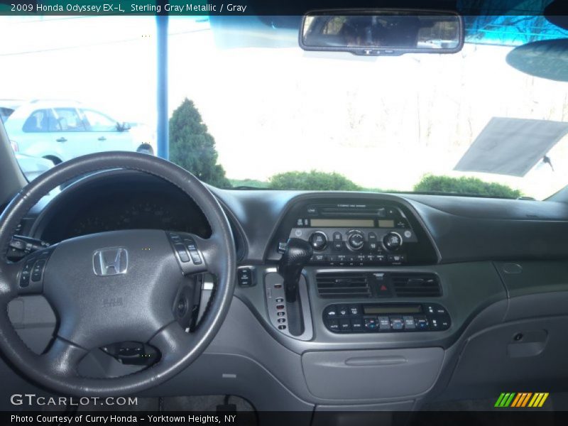 Sterling Gray Metallic / Gray 2009 Honda Odyssey EX-L