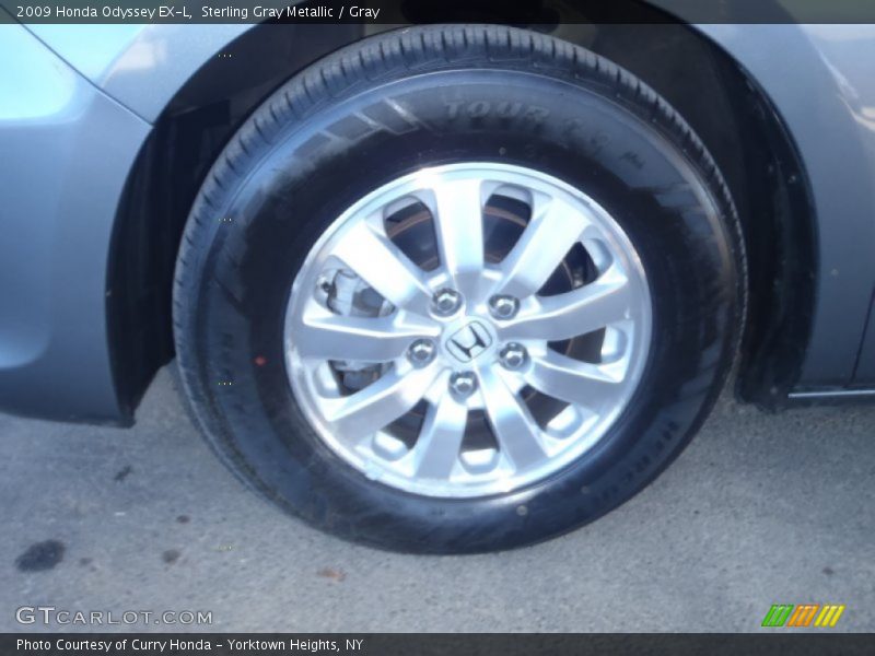 Sterling Gray Metallic / Gray 2009 Honda Odyssey EX-L