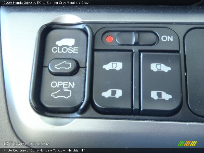 Sterling Gray Metallic / Gray 2009 Honda Odyssey EX-L
