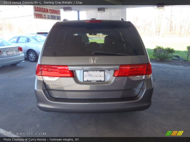 Sterling Gray Metallic / Gray 2009 Honda Odyssey EX-L