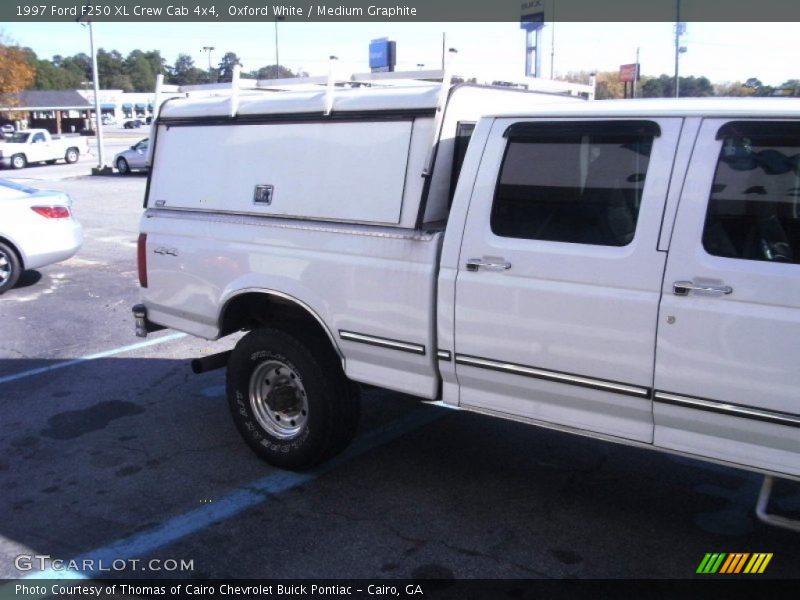 Oxford White / Medium Graphite 1997 Ford F250 XL Crew Cab 4x4