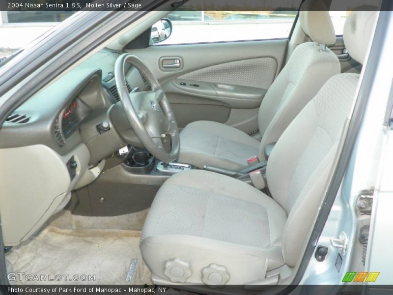  2004 Sentra 1.8 S Sage Interior