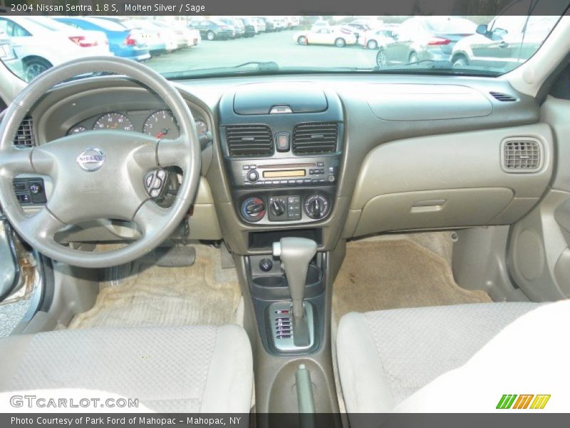 Dashboard of 2004 Sentra 1.8 S