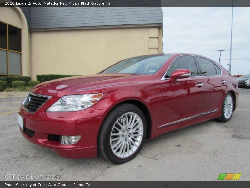 Front 3/4 View of 2010 LS 460
