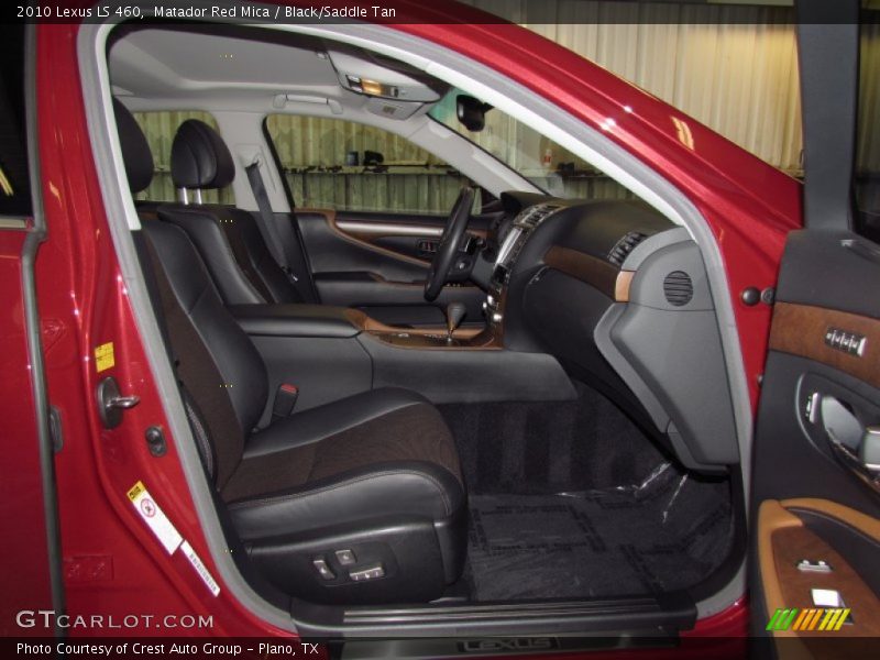  2010 LS 460 Black/Saddle Tan Interior