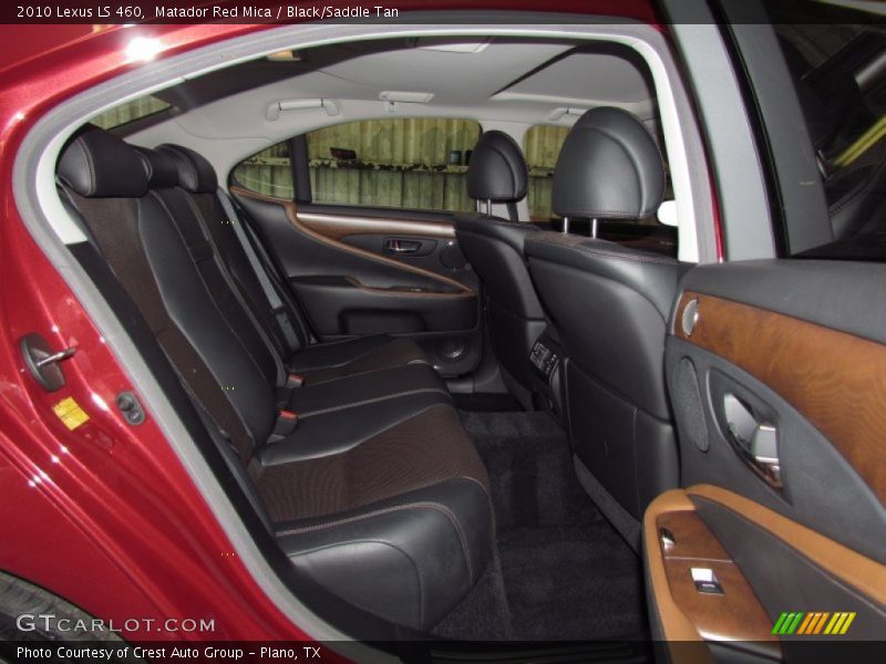  2010 LS 460 Black/Saddle Tan Interior