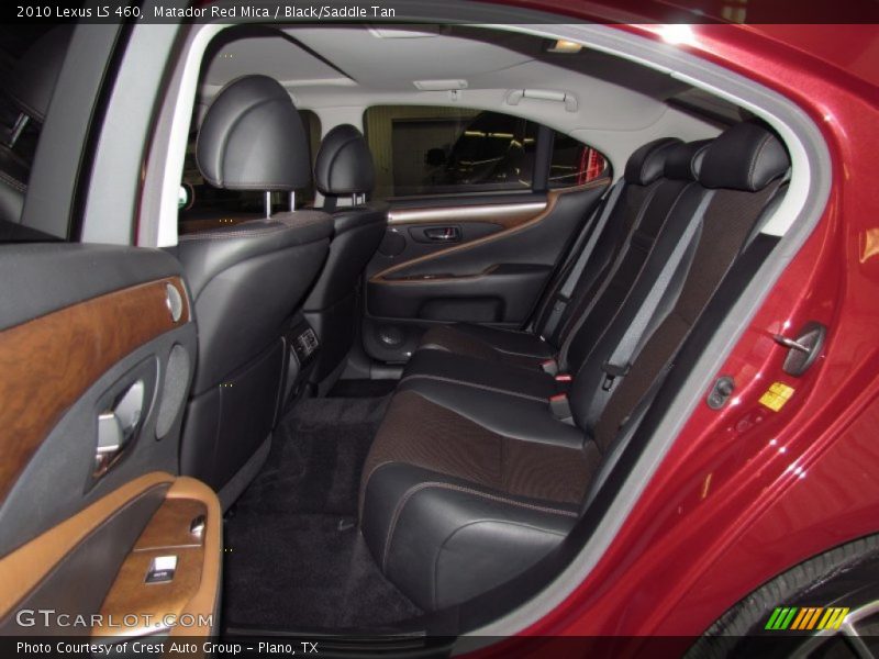  2010 LS 460 Black/Saddle Tan Interior