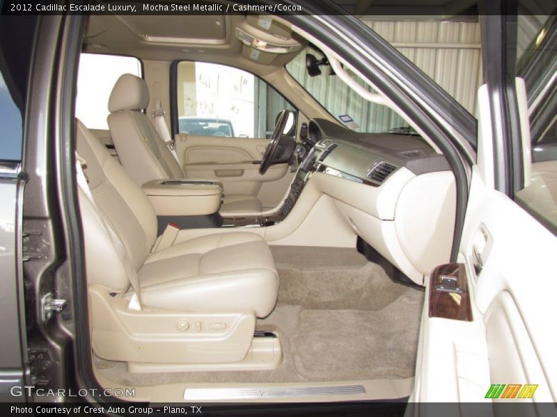 Mocha Steel Metallic / Cashmere/Cocoa 2012 Cadillac Escalade Luxury