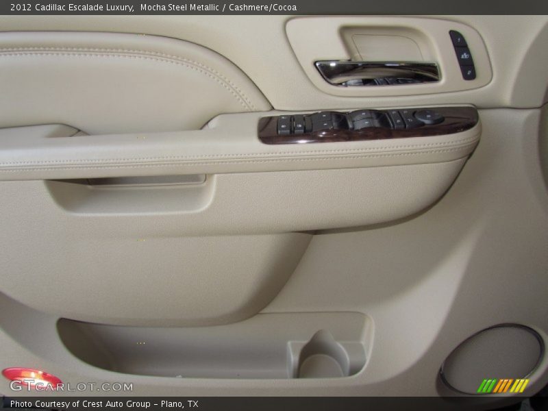 Mocha Steel Metallic / Cashmere/Cocoa 2012 Cadillac Escalade Luxury